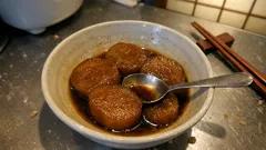 魚の煮付けの残り汁がごちそうに。しみしみ大根の煮物は「煮て冷ます」だけ