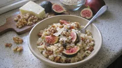 秋のごちそう前菜：いちじくのリゾットをクリーミーに仕上げる基本とコツ