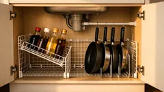 ダイソーのワイヤーネットでシンク下収納をDIYする方法まとめ