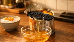 ダイソー110円のミニマッシャーで缶詰の汁切りが安全＆時短になった話