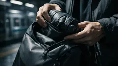 ポーチなしでOK、ベストをポケットにしまう畳み方3ステップ