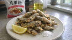 外カリッ中ふんわり。メヒカリの唐揚げは160℃スタートで骨まで食べやすく