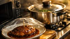 つまようじ1本で家事がラクに 電子レンジのラップべちゃ防止と時短ワザ