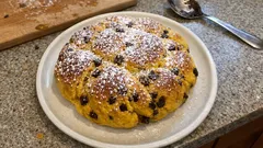 かぼちゃの甘みがふわっと広がる、チョコチップ入りブリオッシュの作り方（鍋焼き）