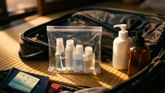 100均のタレ瓶で旅行の液体が激減する、軽いパッキング術